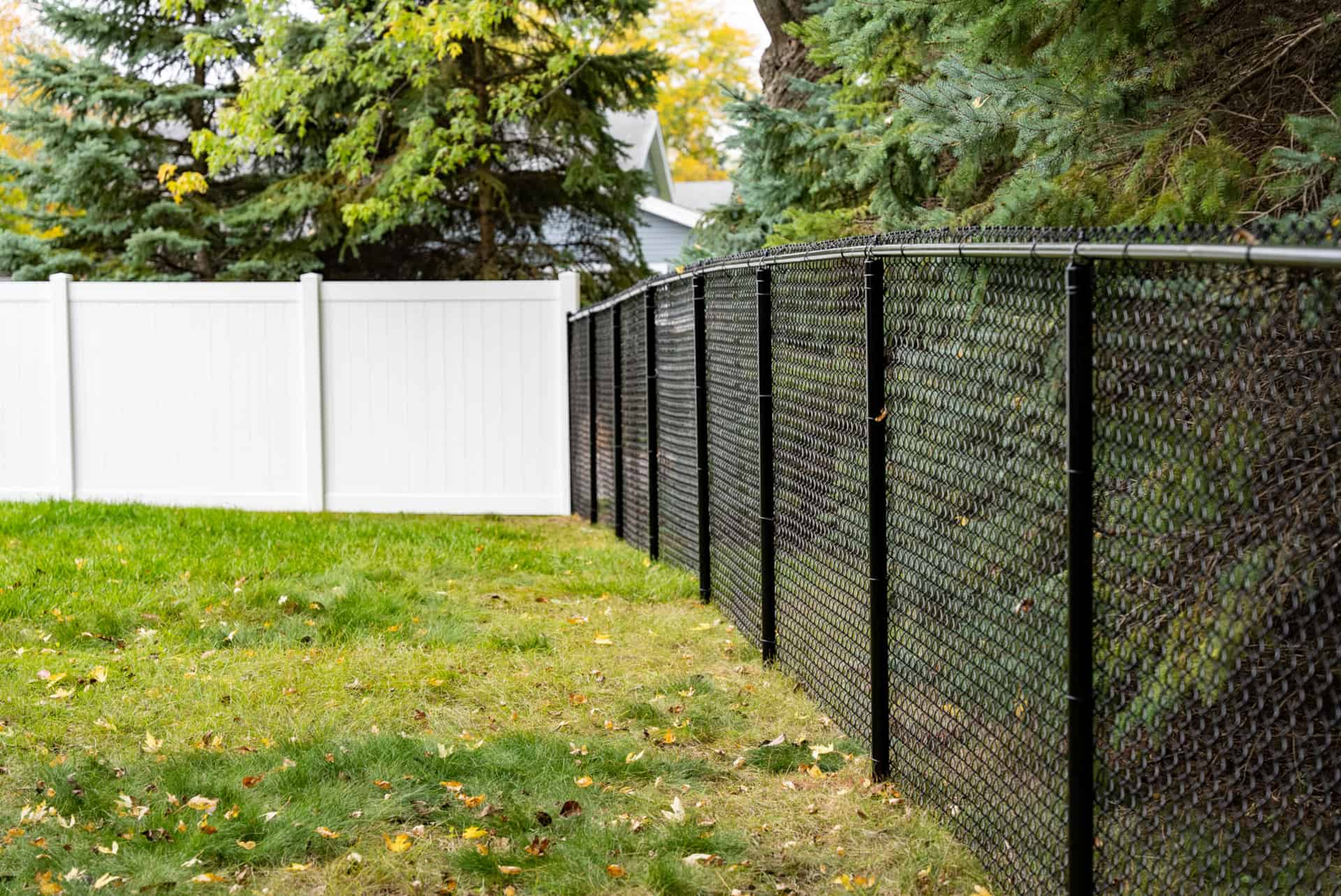 chain link and vinyl fencing