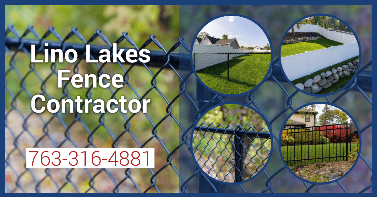 Lino Lakes Fence Installation