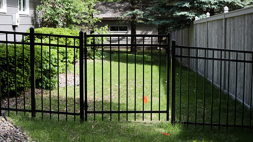 Wrought Iron fence cleaning